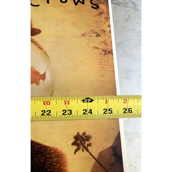 Counting Crows Band SIGNED 1990's Uncut LP Sleeve THIS DESERT LIFE 28" ⭐ COA LOA - Picture 13 of 13